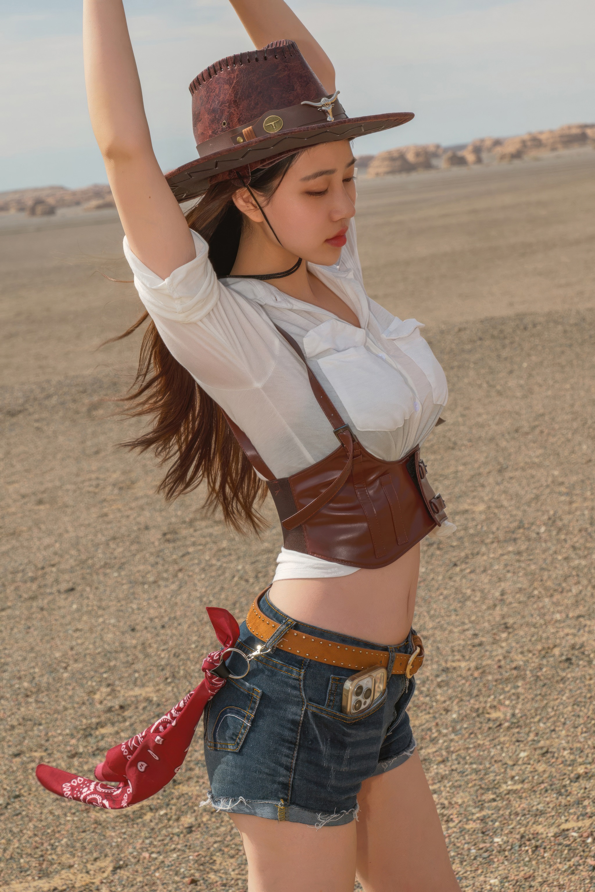 图片[1]-年年nnian – NO.135 女牛仔[61P]-XikXak